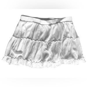 Garage Ruffle Skirt Summer White Size L